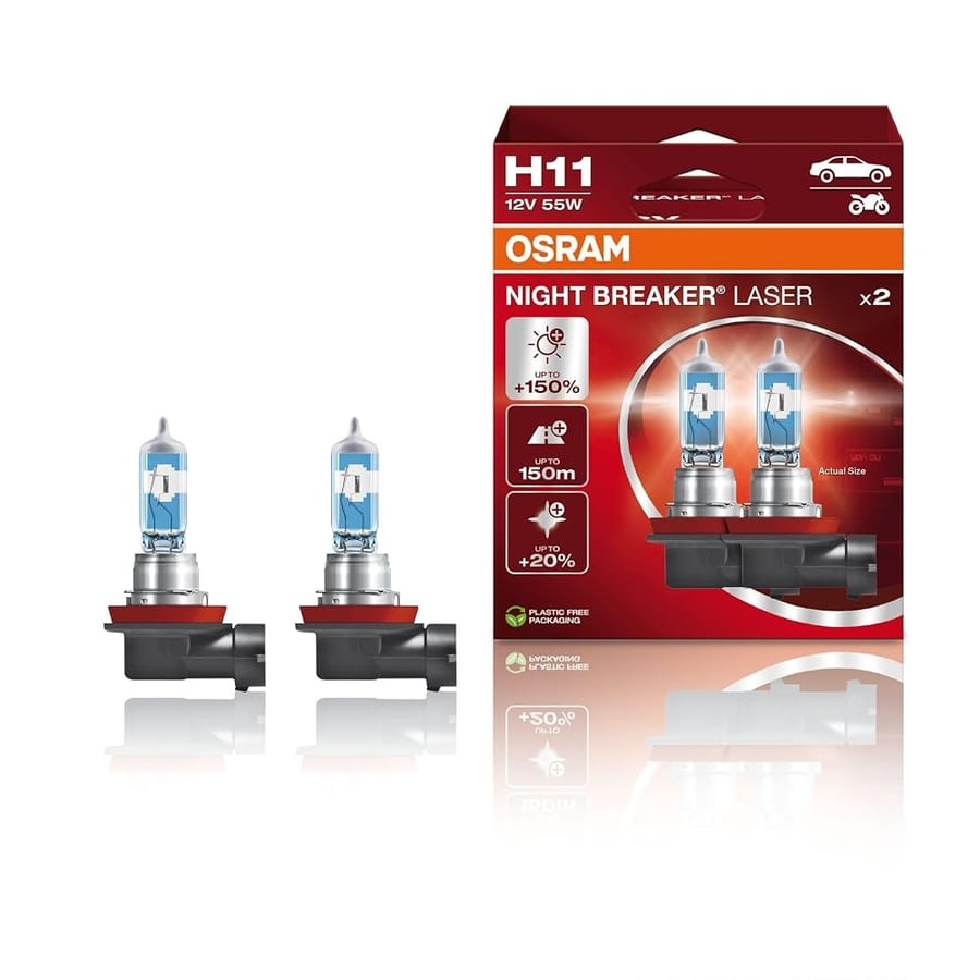 Osram Night Breaker Laser H11 halógena (par)