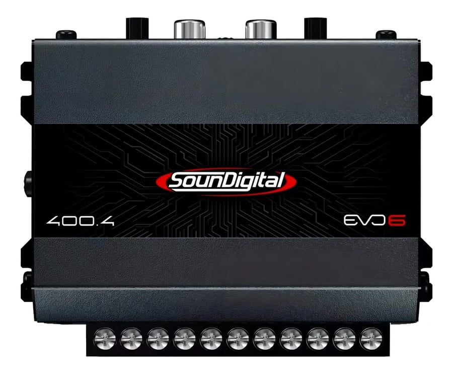 Soundigital SD 400.4 EVO 4 400W RMS 4 canais