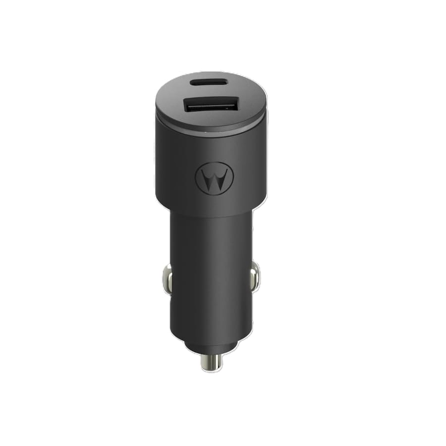 Motorola TurboPower 45W carregador veicular USB-A e USB-C