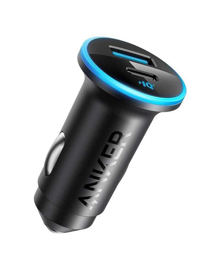 Anker 323 carregador veicular USB-C 52,5W