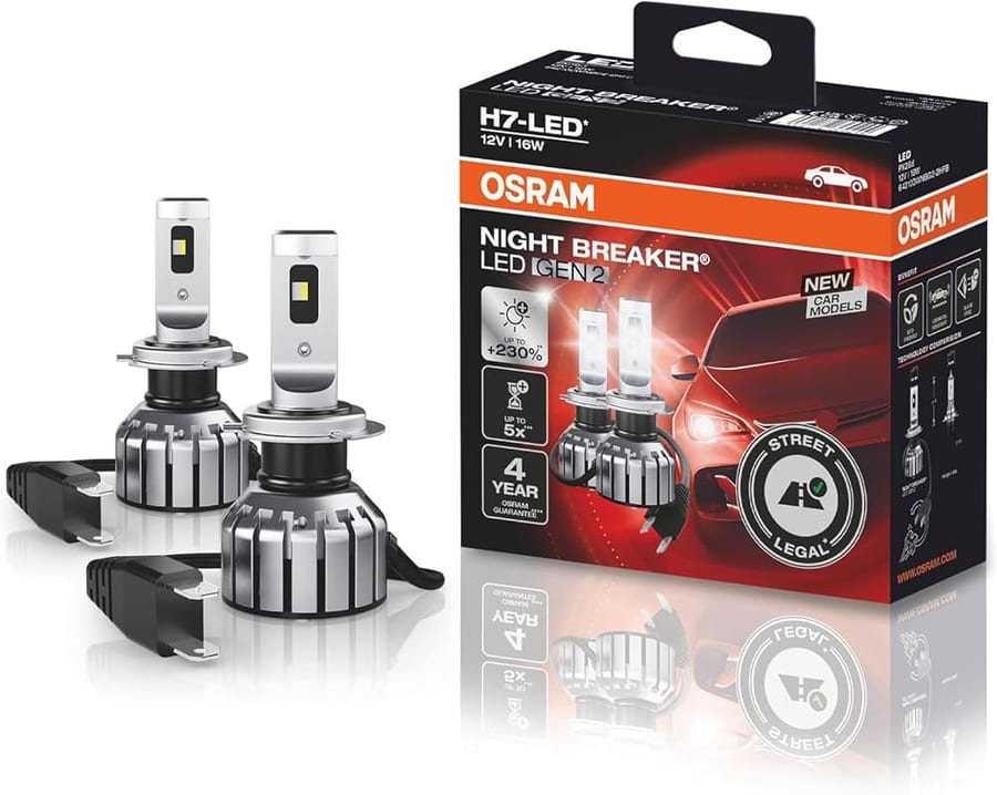 Osram Night Breaker LED H7 Gen2 homologada (par)