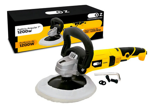 Oz PZ1000 politriz angular 7 polegadas 1200W