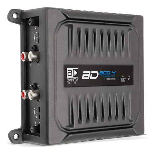 Banda BD 800.4 800W RMS 4 canais 2 ohms