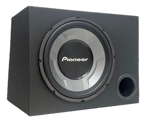 Caixa dutada com subwoofer Pioneer TS-W3060BR 350W RMS
