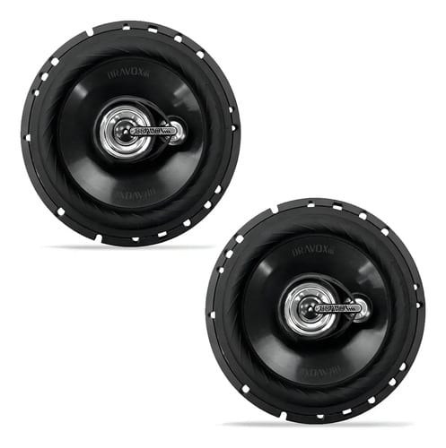 Bravox TR6U 6 polegadas triaxial 160W RMS (par)