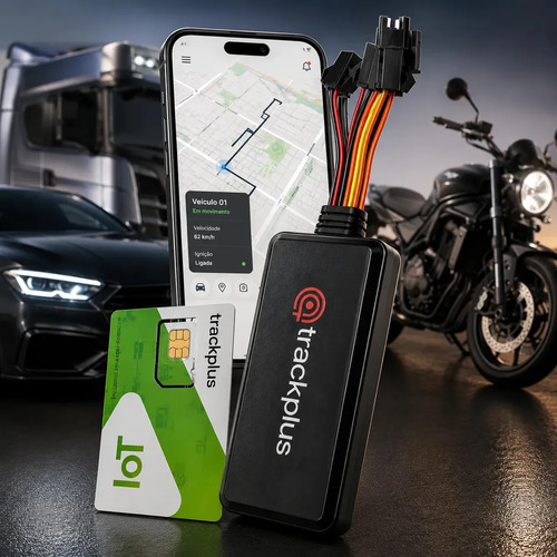 Trackplus TP7 4G IP65 com chip