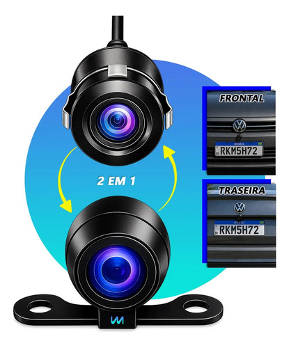 WMIX Borboleta HD 2 em 1 à prova de água
