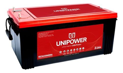 Bateria estacionária Unipower 240Ah 12V (DF4100)