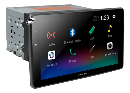 Pioneer DMH-AF555BT 9 polegadas flutuante