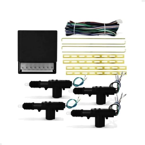 Kit trava elétrica universal 4 portas completa